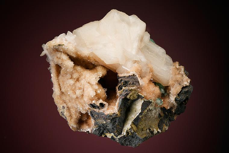 APOPHYLLITE with STILBITE